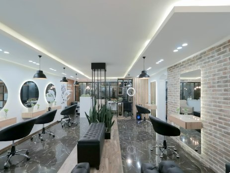 Aurora studio interior — private treatment booth